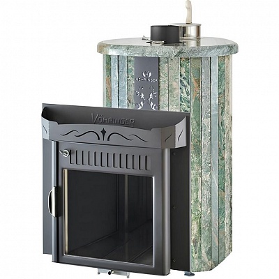 Печь дровяная Ферингер Оптима Жадеит наборный Печь дровяная Ферингер Оптима Жадеит наборный