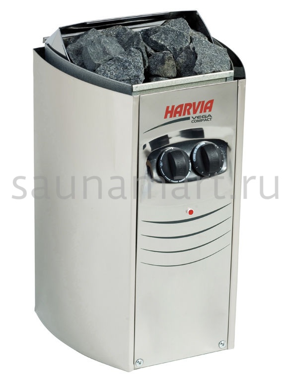 Печь электрическая Harvia Vega Compact ВС23 встроенный пульт Печь электрическая Harvia Vega Compact ВС23 встроенный пульт