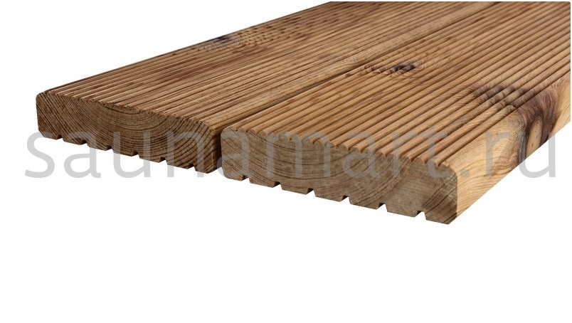 Доска террасная термососна вельвет 36x140 L-3.0 м Доска террасная термососна вельвет 36x140 L-3.0 м
