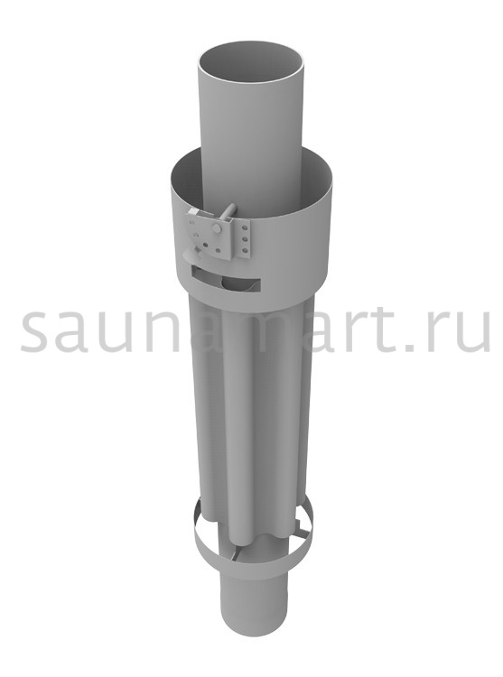 Дымоход - конвектор Ферингер Жадеит + Россо Леванте L-1 м Дымоход - конвектор Ферингер Жадеит + Россо Леванте L-1 м