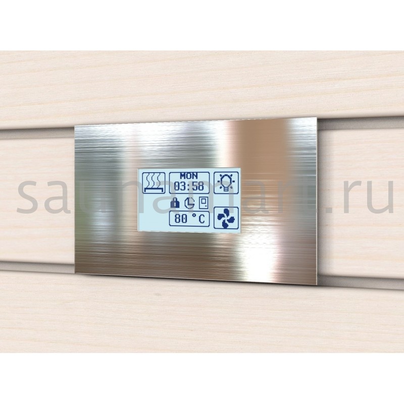 Пульт управления Sawo Innova Steel Touch S арт сенсорный Пульт управления Sawo Innova Steel Touch S арт сенсорный