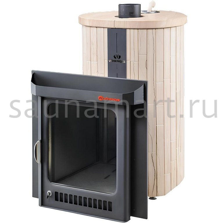 Печь дровяная Ферингер Оптима Окаменевшее дерево наборный Печь дровяная Ферингер Оптима Окаменевшее дерево наборный
