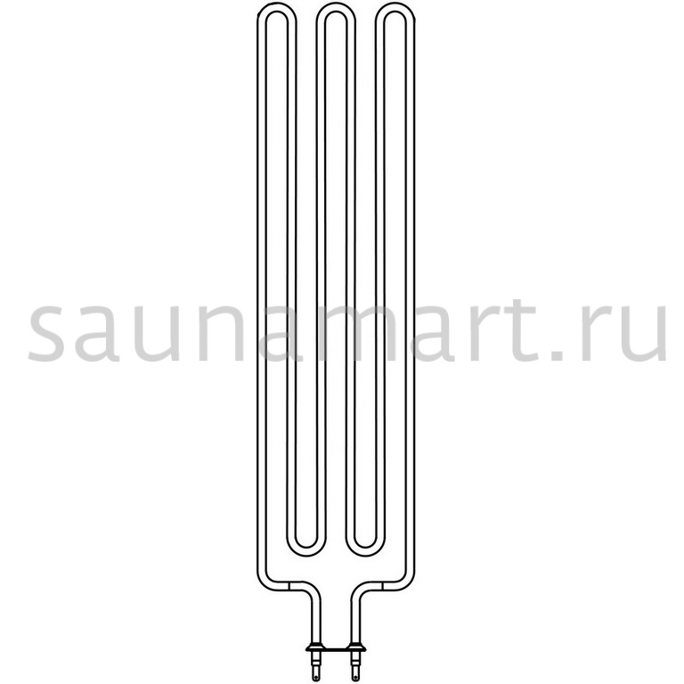 Тэн для электрокаменки Harvia 3000Вт/230В  Fuga FU90 Fig FG90 Quatro QR90 Cilindro PC90/E/H/F Тэн для электрокаменки Harvia 3000Вт/230В  Fuga FU90 Fig FG90 Quatro QR90 Cilindro PC90/E/H/F