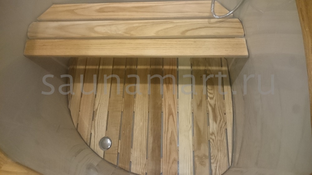 Купель пластиковая угловая 1.0 х1.0 х1.2 дуб/лиственница с полимерным покрытием Купель пластиковая угловая 1.0 х1.0 х1.2 дуб/лиственница с полимерным покрытием