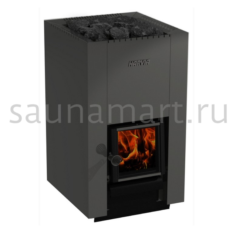 Печь дровяная Harvia 16 black Печь дровяная Harvia 16 black
