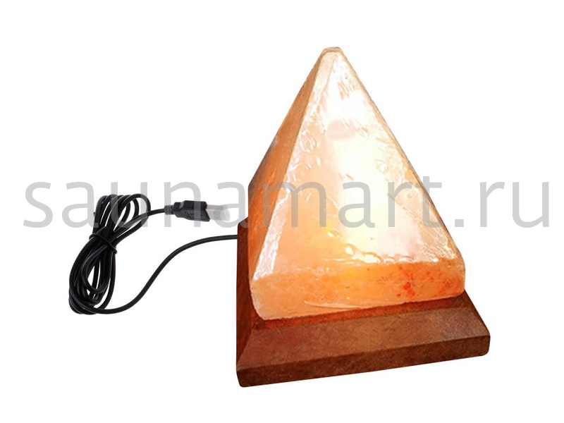 Соляная лампа Пирамида (питание от USB) Соляная лампа Пирамида (питание от USB)