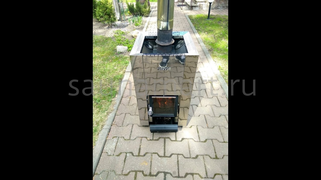 Печь дровяная Harvia 16 Steel Печь дровяная Harvia 16 Steel