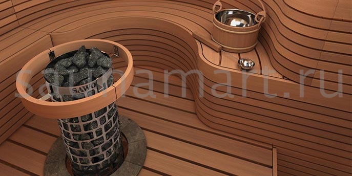 Печь электрическая Sawo ARIES ARI3-90NB-P встроенное управление Печь электрическая Sawo ARIES ARI3-90NB-P встроенное управление