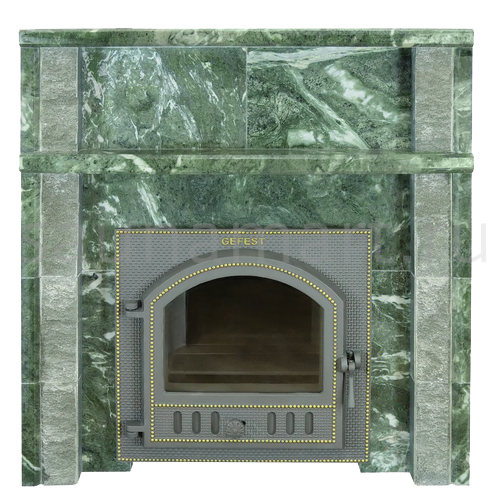 Портал из натурального камня 02 П-Змеевик Портал из натурального камня 02 П-Змеевик