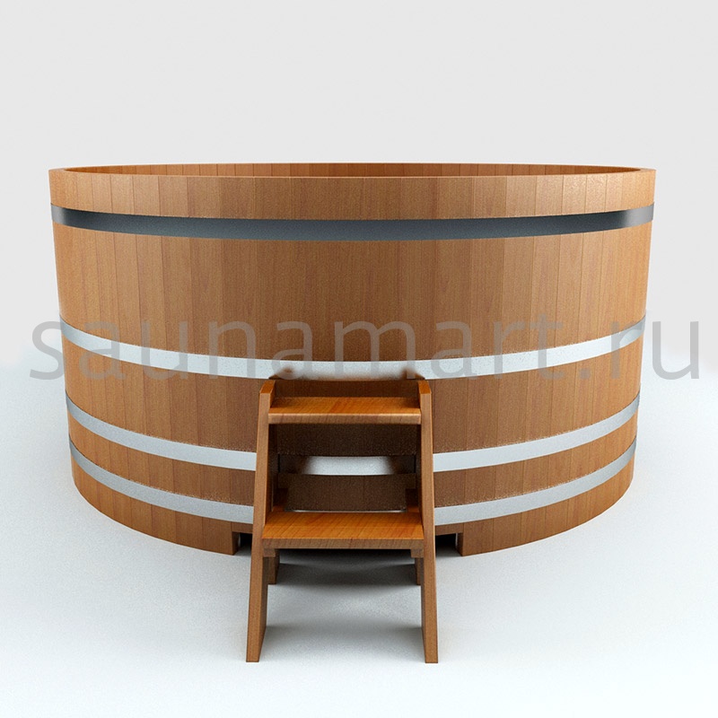 Купель круглая из дуба D=1.2 H=1.0 без покрытия CityWood Купель круглая из дуба D=1.2 H=1.0 без покрытия CityWood