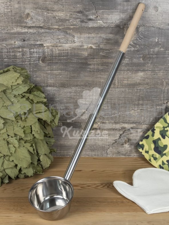 Черпак Мастер 05 л нерж. ручка-бук Черпак Мастер 05 л нерж. ручка-бук