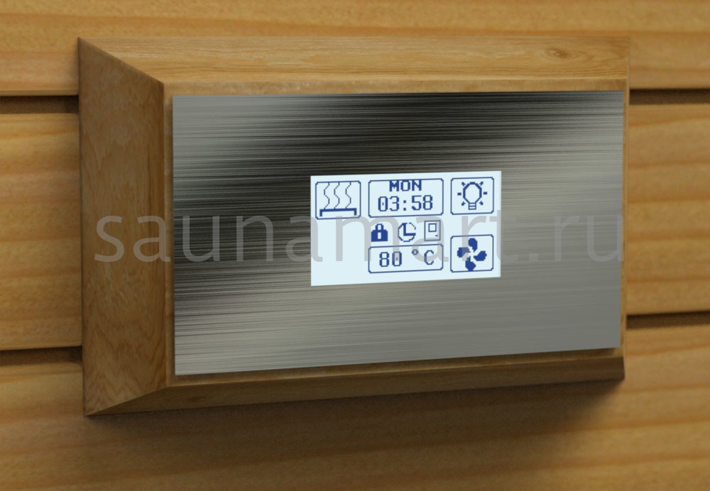 Пульт управления Sawo Innova Steel Touch S арт сенсорный Пульт управления Sawo Innova Steel Touch S арт сенсорный