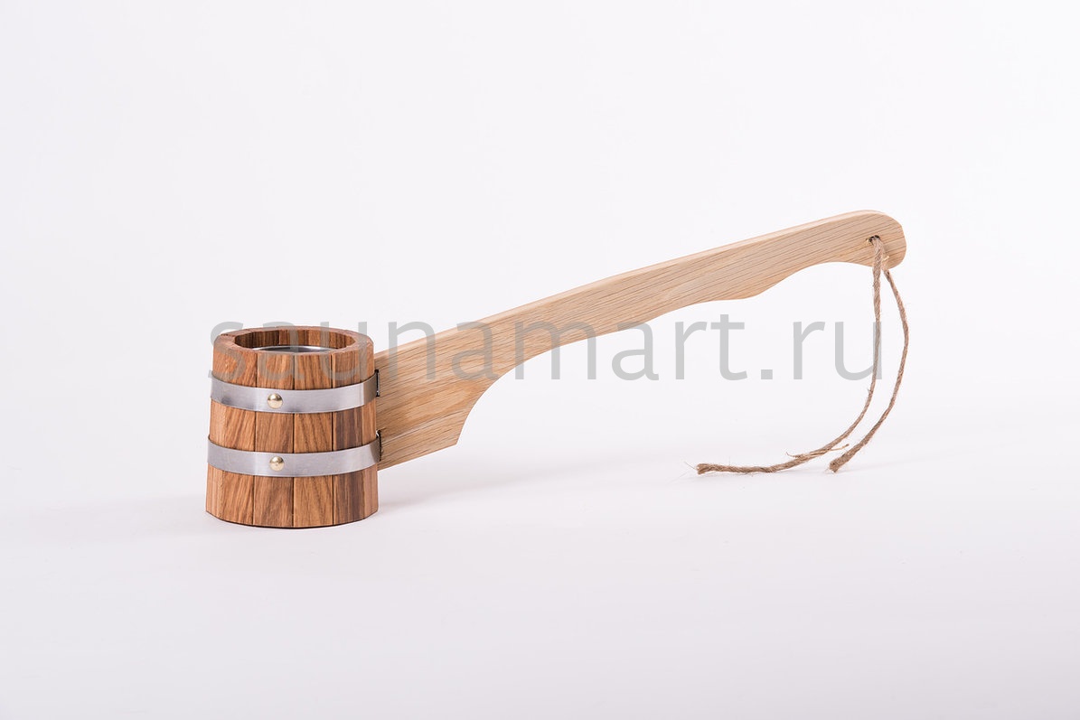 Черпак 05л дуб с нерж. вставкой Вудсон Черпак 05л дуб с нерж. вставкой Вудсон