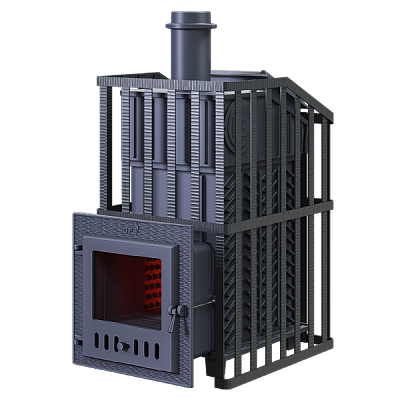 Печь дровяная чугунная Гефест GFS ЗК 25 (М) Ураган Печь дровяная чугунная Гефест GFS ЗК 25 (М) Ураган