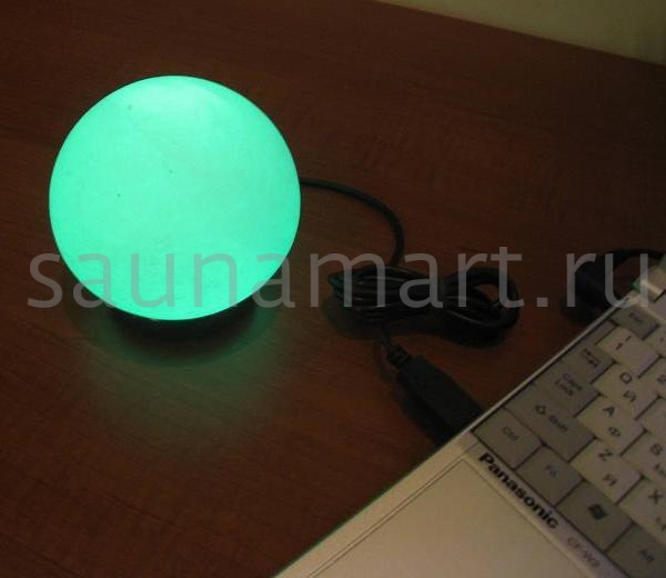 Соляная лампа Феншуй  (питание от USB порта компьютера) Соляная лампа Феншуй  (питание от USB порта компьютера)