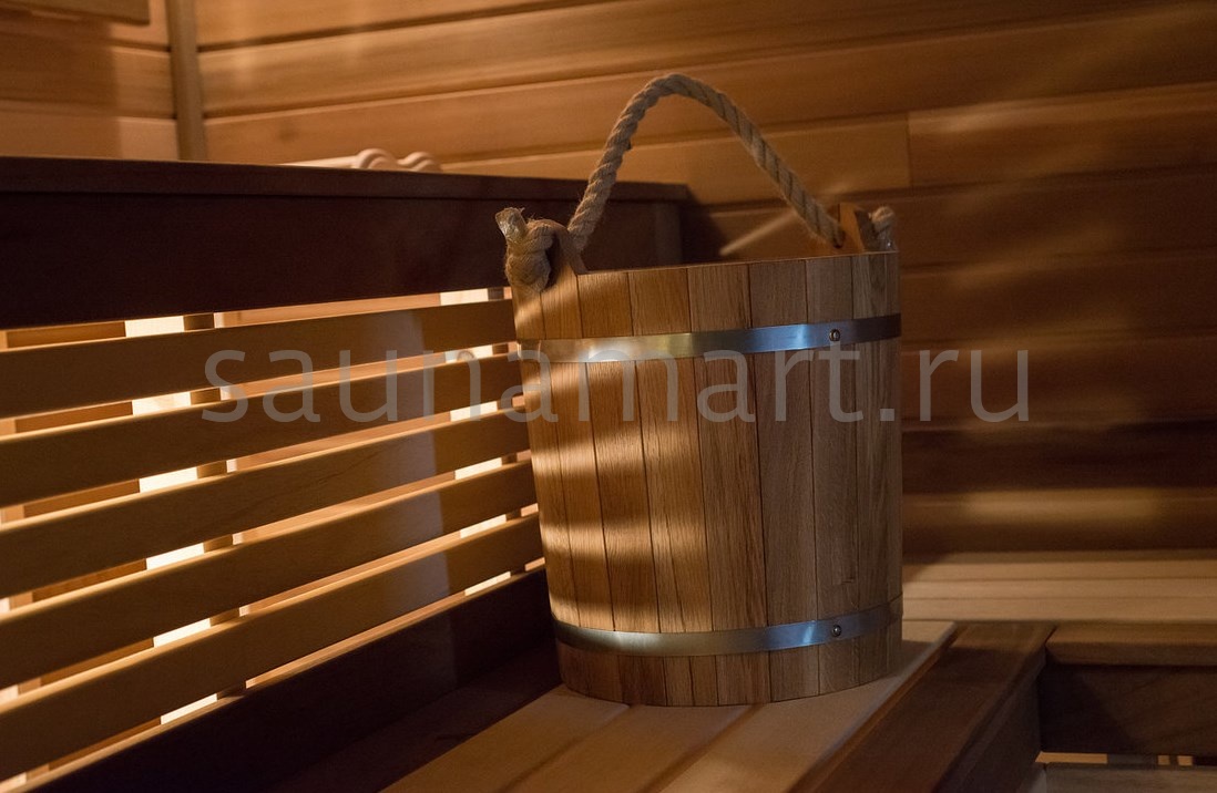 Запарник с нержавеющей вставкой 20л ДУБ Запарник с нержавеющей вставкой 20л ДУБ