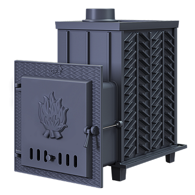 Печь дровяная чугунная Гефест GFS ЗК 25 Печь дровяная чугунная Гефест GFS ЗК 25
