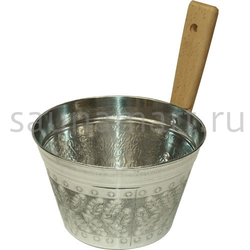 Alum 100% Ушат Standart 5л ручка Бук Alum 100% Ушат Standart 5л ручка Бук