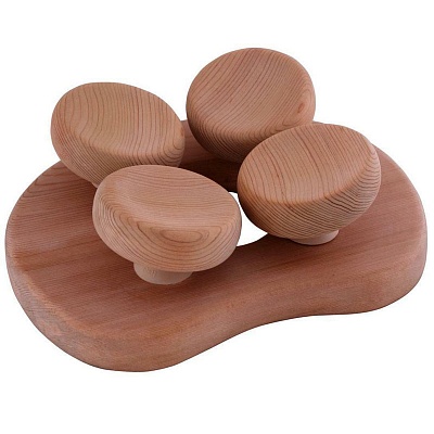 Подголовник анатомический из канадского кедра AP-014EW (Halu) Подголовник анатомический из канадского кедра AP-014EW (Halu)