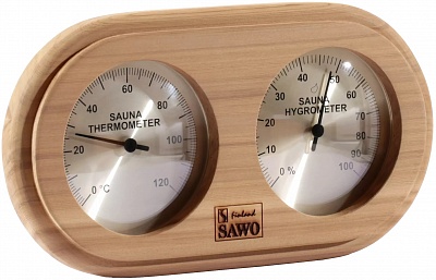 Термогигрометр Sawo 222-ТНD кедр Термогигрометр Sawo 222-ТНD кедр