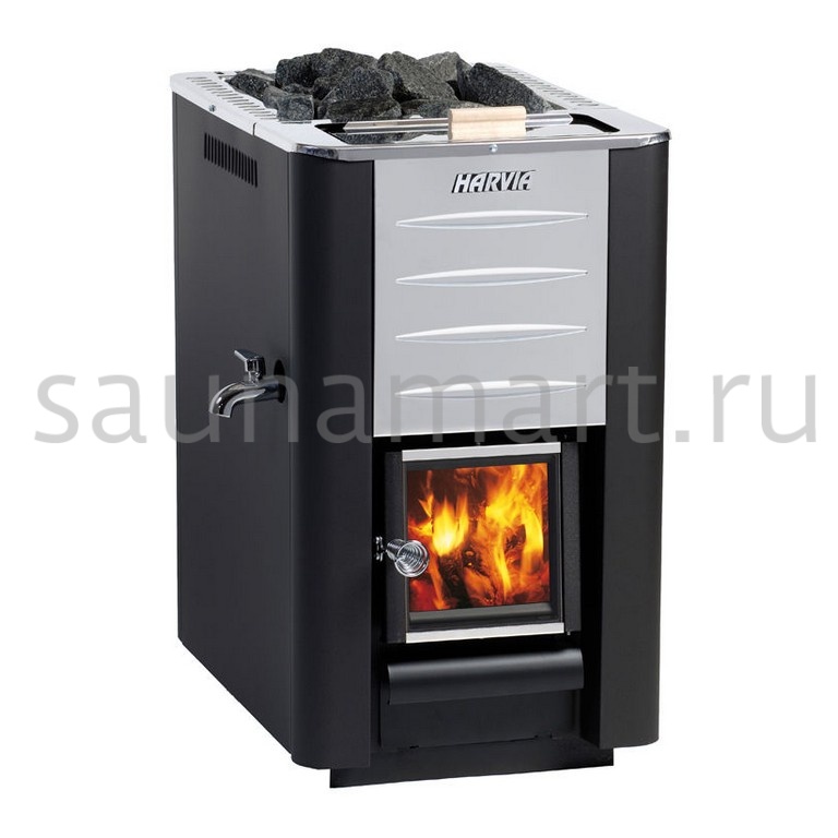 Печь дровяная Harvia 20 ES Pro с баком Печь дровяная Harvia 20 ES Pro с баком