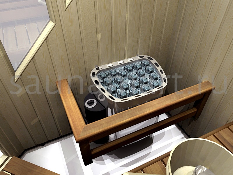 Печь электрическая Sawo SCANDIA SCA-45NB-Z встроенное управление Печь электрическая Sawo SCANDIA SCA-45NB-Z встроенное управление