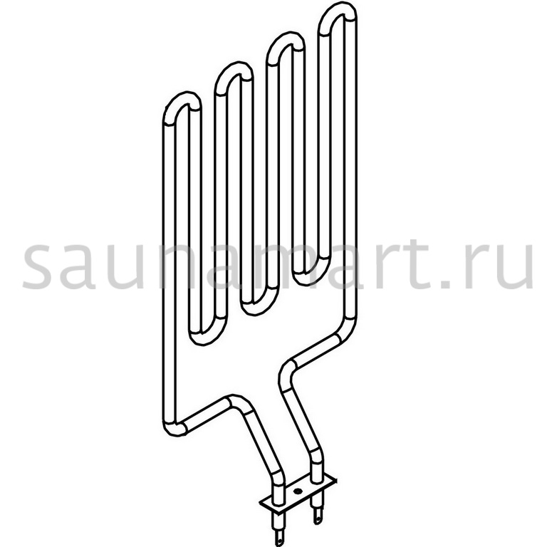 Тэн для электрокаменки Harvia 1800W/230V D36E Black D29EE D36 D36 Black D36EE D36XE Тэн для электрокаменки Harvia 1800W/230V D36E Black D29EE D36 D36 Black D36EE D36XE