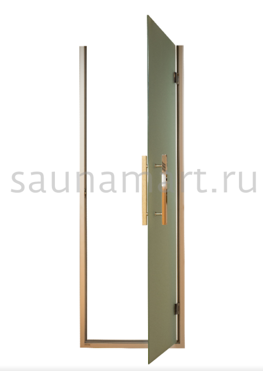 Дверь для сауны 680*1890 Grandis GS Anod Silver Сатин 8мм левая Дверь для сауны 680*1890 Grandis GS Anod Silver Сатин 8мм левая