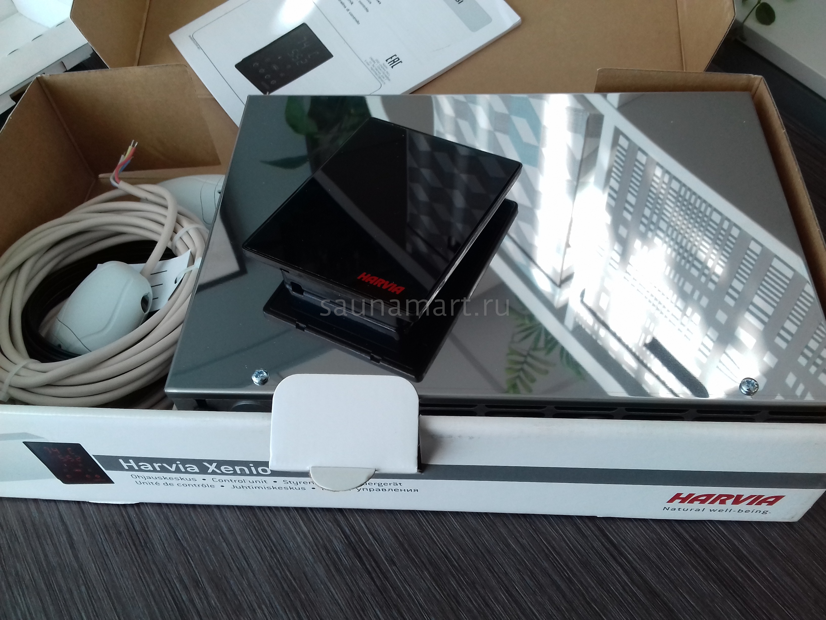 Пульт управления Harvia Xenio CX170 в комплекте с блоком мощности Пульт управления Harvia Xenio CX170 в комплекте с блоком мощности