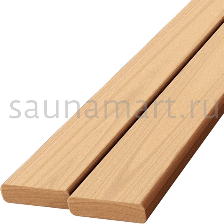 Полок канадский кедр 90х25 L-3.3 м Полок канадский кедр 90х25 L-3.3 м