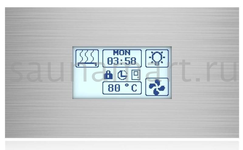 Пульт управления Sawo Innova Steel Touch S арт сенсорный Пульт управления Sawo Innova Steel Touch S арт сенсорный