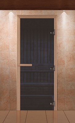 Дверь для сауны Экодорс 1900х700 (синий глянецосина) Дверь для сауны Экодорс 1900х700 (синий глянецосина)