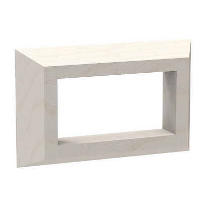 Прямоугольный держатель пульта Sawo Innova осина Прямоугольный держатель пульта Sawo Innova осина