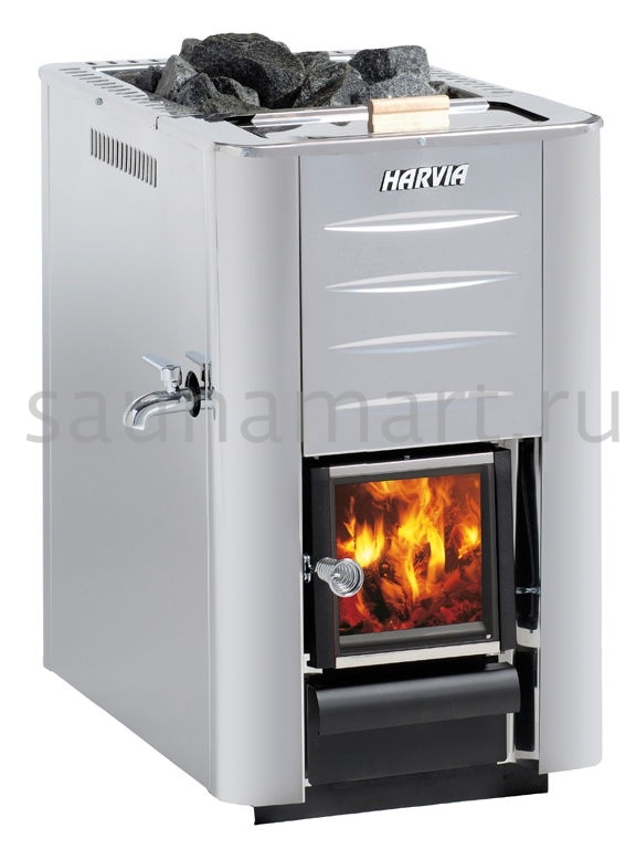 Печь дровяная Harvia 20 ES Pro с баком Печь дровяная Harvia 20 ES Pro с баком
