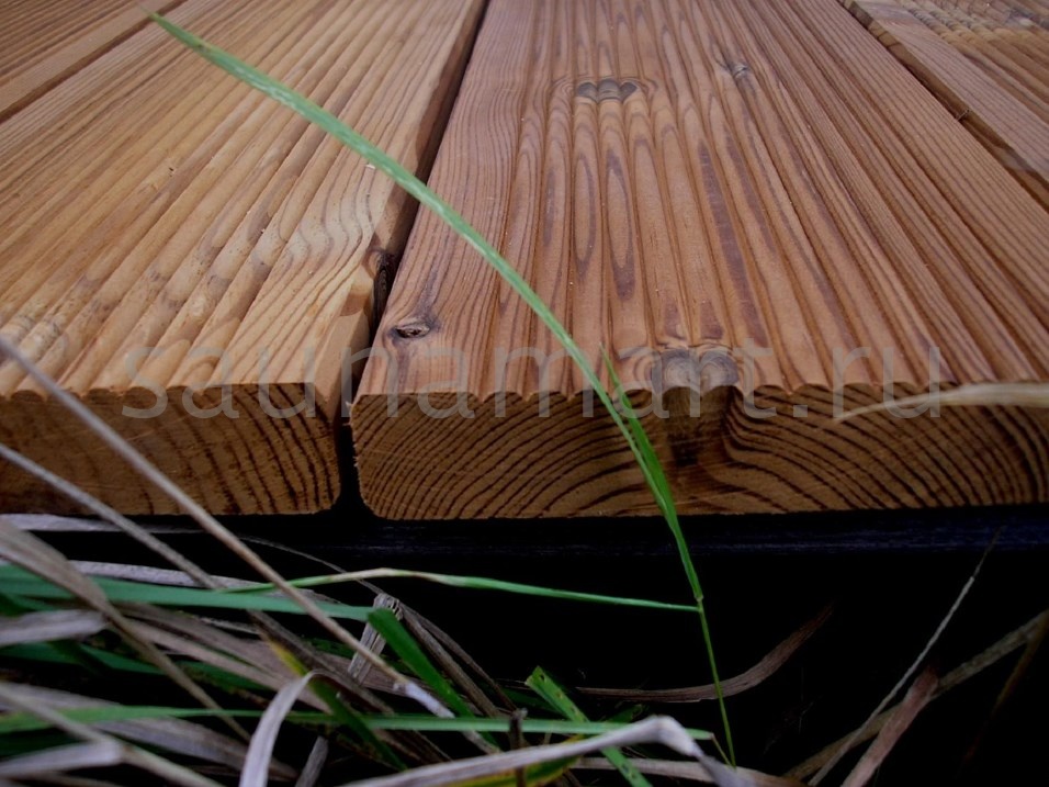 Доска террасная термососна вельвет 36x140 L-3.0 м Доска террасная термососна вельвет 36x140 L-3.0 м