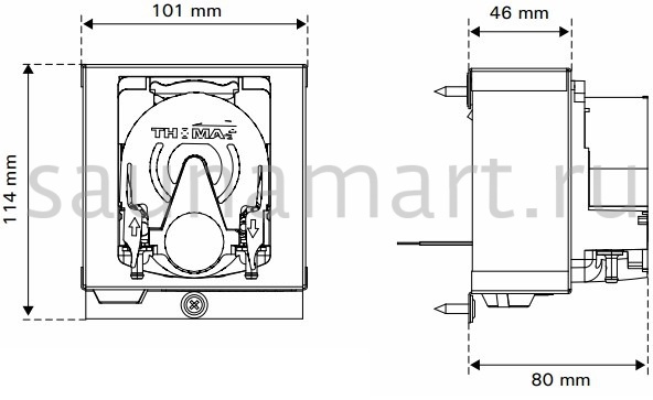 Harvia Устройство подачи ароматизатора для парогенераторов серии HELIX артикул ZG-900 Harvia Устройство подачи ароматизатора для парогенераторов серии HELIX артикул ZG-900