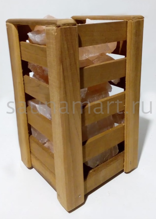 Соляная лампа Колодец золота (прямоугольный)  Соляная лампа Колодец золота (прямоугольный)