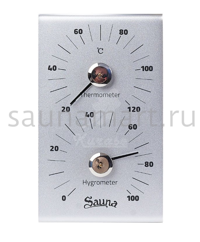 Набор ушат черпак песочные часы термогигрометр SILVER Kurase Набор ушат черпак песочные часы термогигрометр SILVER Kurase