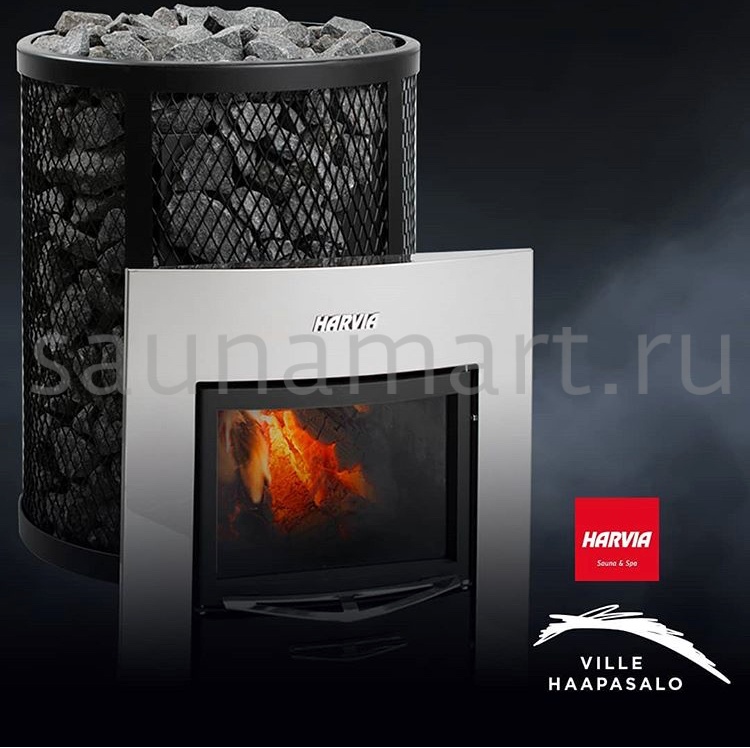 Печь дровяная Harvia Ville Haapasalo 240 Duo Печь дровяная Harvia Ville Haapasalo 240 Duo
