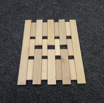 Коврик на пол липа 380х310 шахматный  КВ-8 Коврик на пол липа 380х310 шахматный  КВ-8