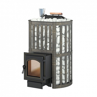 Печь дровяная ВЕЗУВИЙ Ураган ковка 22 дверца 270 Печь дровяная ВЕЗУВИЙ Ураган ковка 22 дверца 270