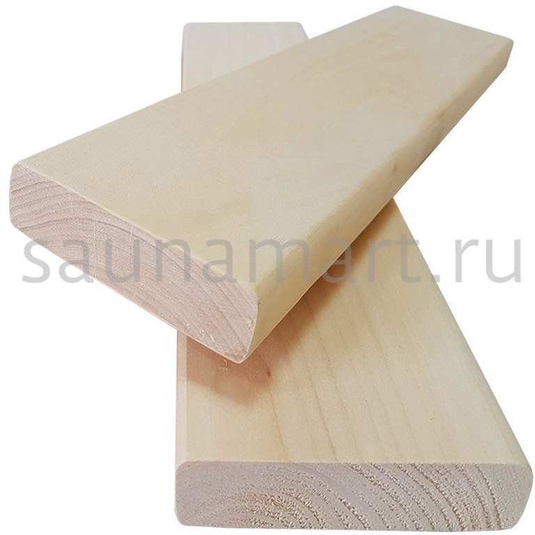 Полок Липа сорт Экстра 25х90 L-1.9 м Полок Липа сорт Экстра 25х90 L-1.9 м