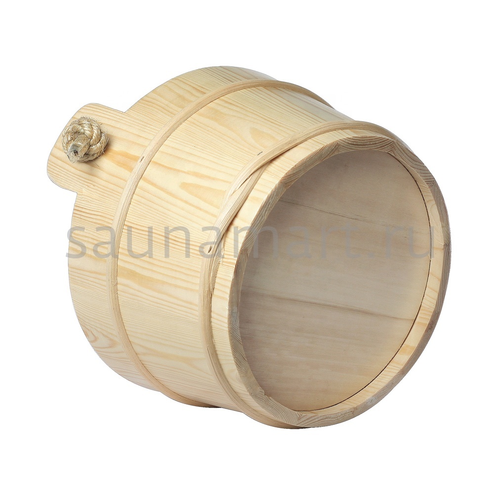 Шайка 5л сосна/ручка канат с пластиковой вставкой Kurase AP-005W Шайка 5л сосна/ручка канат с пластиковой вставкой Kurase AP-005W