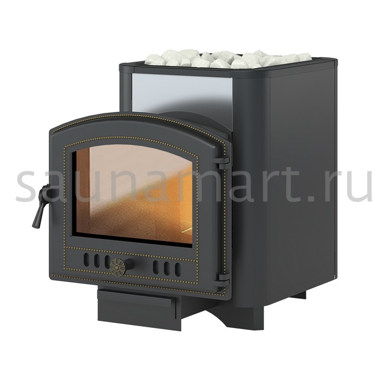 Печь дровяная ВЕЗУВИЙ Сенсация 16 антрацит дверца 224 Печь дровяная ВЕЗУВИЙ Сенсация 16 антрацит дверца 224