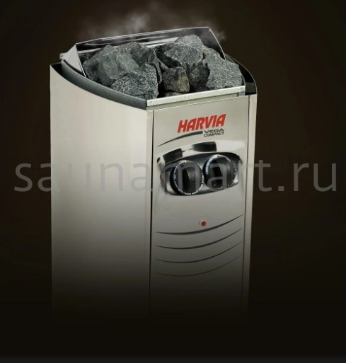 Печь электрическая Harvia Vega Compact ВС35 встроенный пульт Печь электрическая Harvia Vega Compact ВС35 встроенный пульт