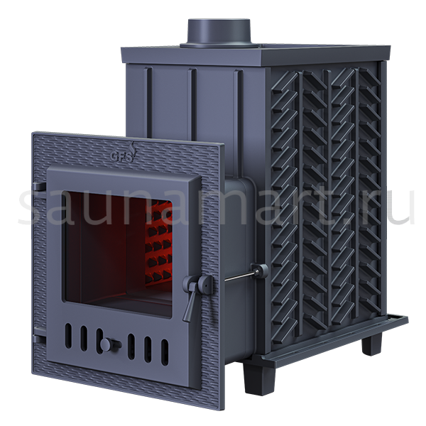 Печь дровяная чугунная Гефест GFS ЗК 30 (М) Печь дровяная чугунная Гефест GFS ЗК 30 (М)