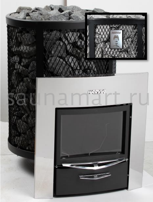 Печь дровяная Harvia Ville Haapasalo 240 Duo Печь дровяная Harvia Ville Haapasalo 240 Duo