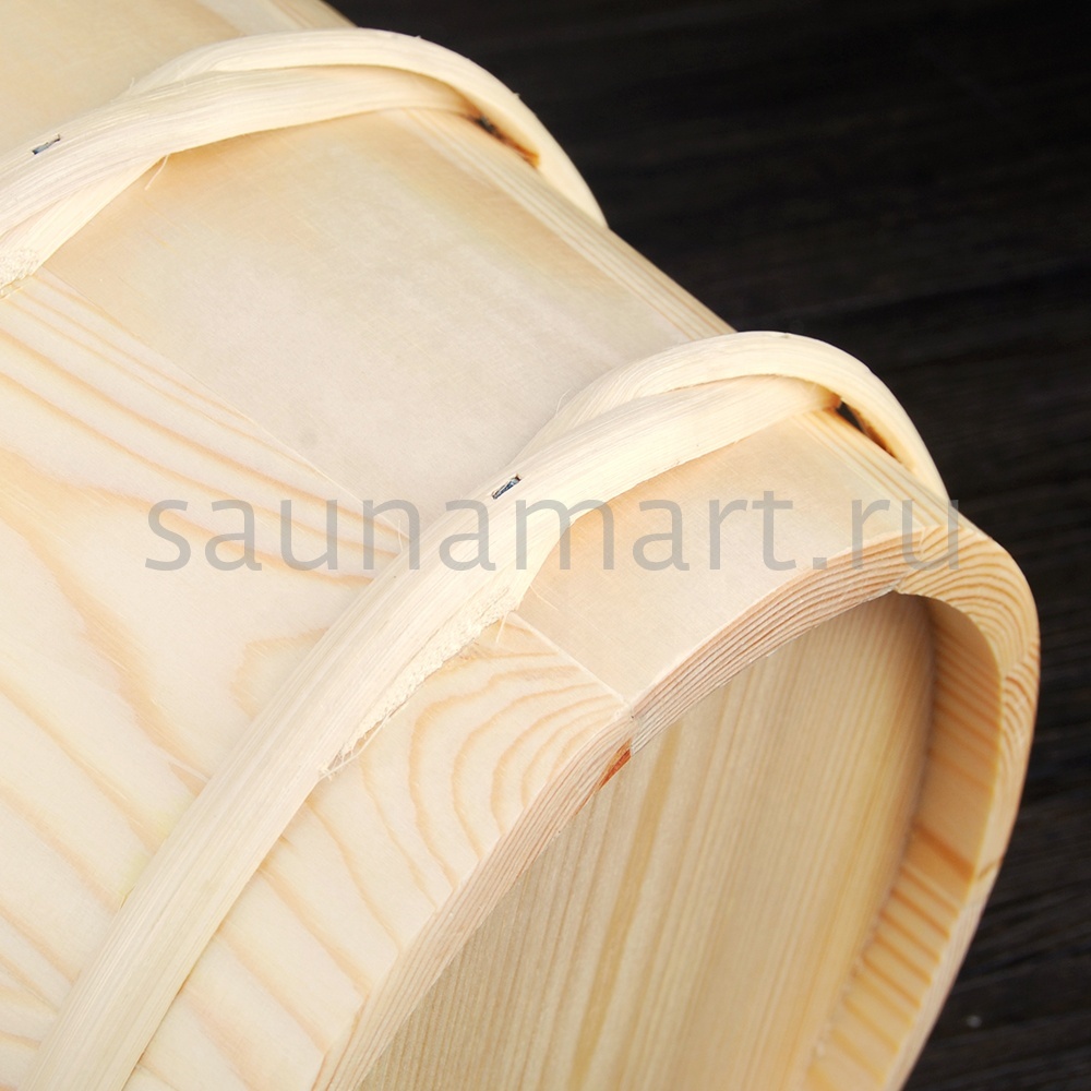 Шайка 3л сосна с пластиковой вставкой AP-015W Kurase Шайка 3л сосна с пластиковой вставкой AP-015W Kurase