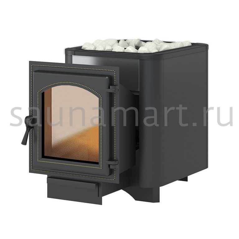 Печь дровяная ВЕЗУВИЙ Сенсация 12 антрацит дверца 220 Печь дровяная ВЕЗУВИЙ Сенсация 12 антрацит дверца 220