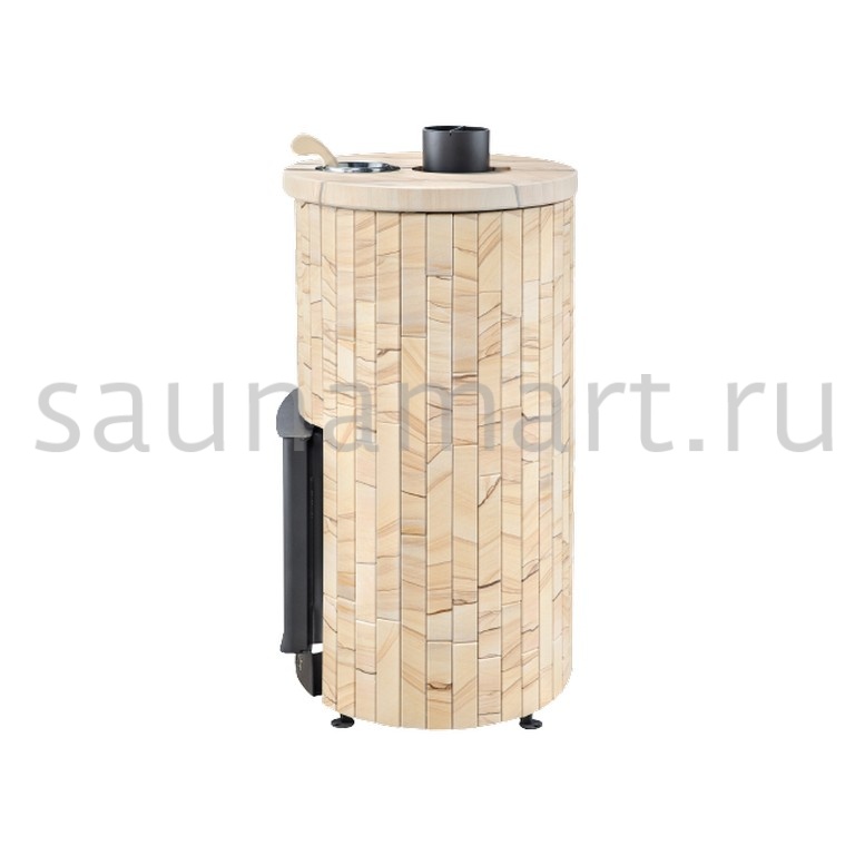 Печь дровяная Ферингер Уют-25 Окаменевшее дерево наборный Печь дровяная Ферингер Уют-25 Окаменевшее дерево наборный